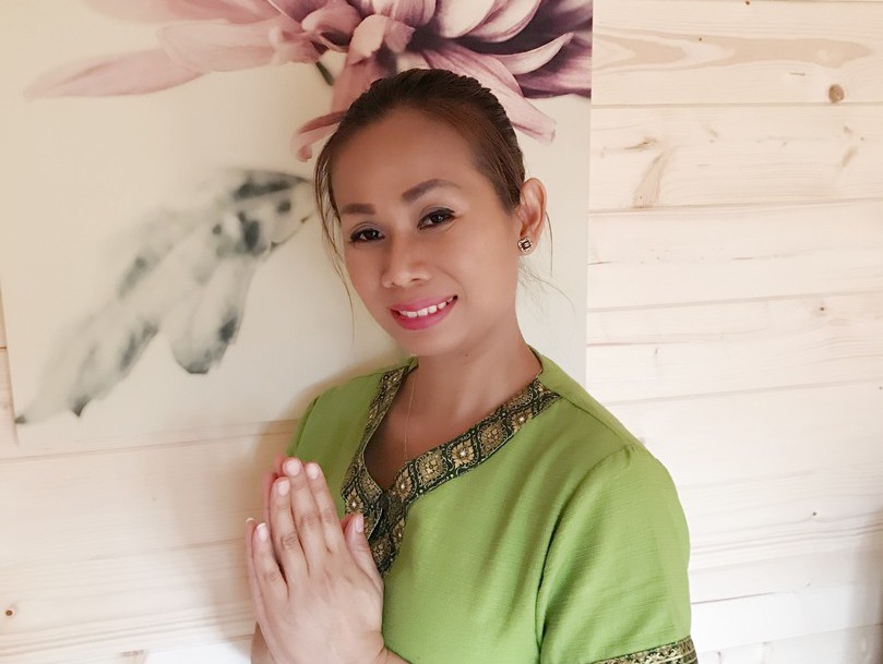 Thai massage happy